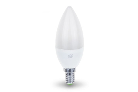 Купить Лампа  св/диод. LED-Свеча-standard 5Вт свеча 4000К E14 450лм 160-260В  ASD фото №1