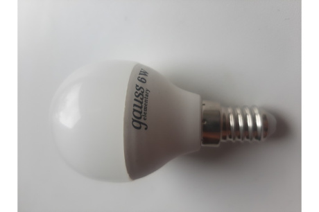 Купить Лампа GAUSS LED Elementary Globe 6W Е14 4100K фото №7