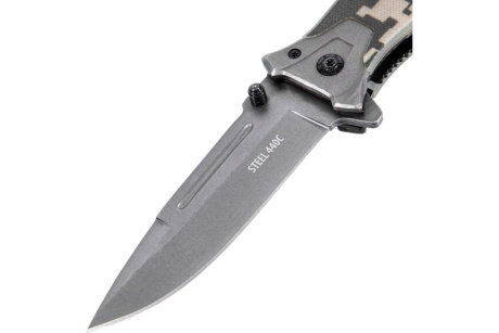 Купить Нож складной  системы Liner-Lock  с накладкой G10  DENZEL фото №3