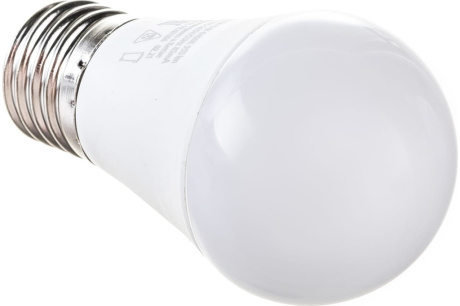 Купить Лампа светодиодная FERON LB-750 11W 230V E27 G45 шар 6400K 955lm 45*90mm 25951 фото №4