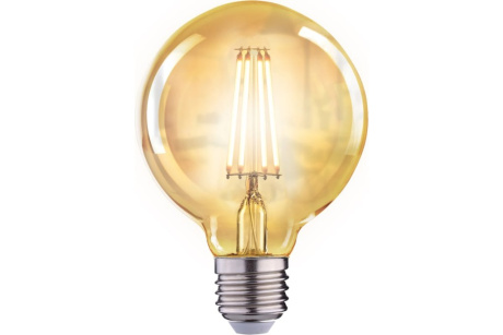 Купить Лампа светодиодная  LED FL ДЕКОР G95  6W   Е27  2200К   ФОТОН фото №4