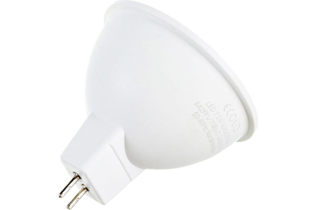 Купить Лампа светодиодная MR16 LED 7.0W 220V GU5.3 4200К матовая 48х50 M2RV70ELC  ECOLA M2RV70ELC фото №2
